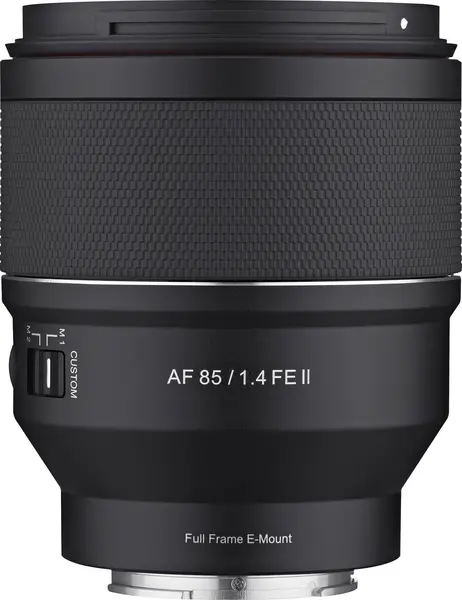 Samyang AF 85mm F1.4 FE II Obiectiv foto mirrorless, Sony E-Mount, Full Frame, Portret, Focus Hold, Custom switch