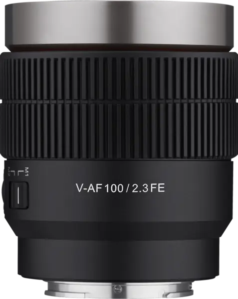 Samyang V-AF 100mm T2.3 Sony FE, Obiectiv video, cinematic, mirrorless, montura Sony