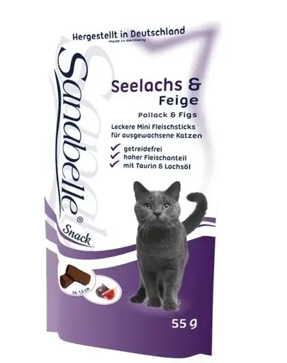 SANABELLE Snack Pește și Smochine 55g