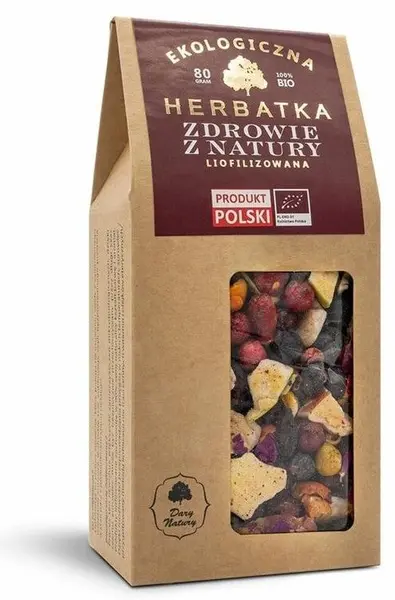 Sănătate din natură Ceai bio liofilizat, 80 g, Dary Natury