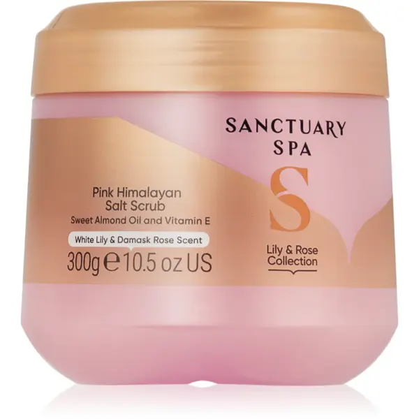 Sanctuary Spa Lily & Rose Collection exfoliant pentru îngrijirea corpului cu arome florale 300 g