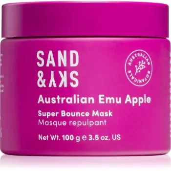 Sand & Sky Australian Emu Apple Super Bounce Mask masca de hidratare si luminozitate faciale