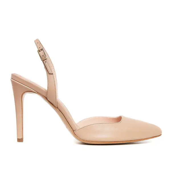 Sandale Alice Piele Naturala, Nude - 36 / 1cm