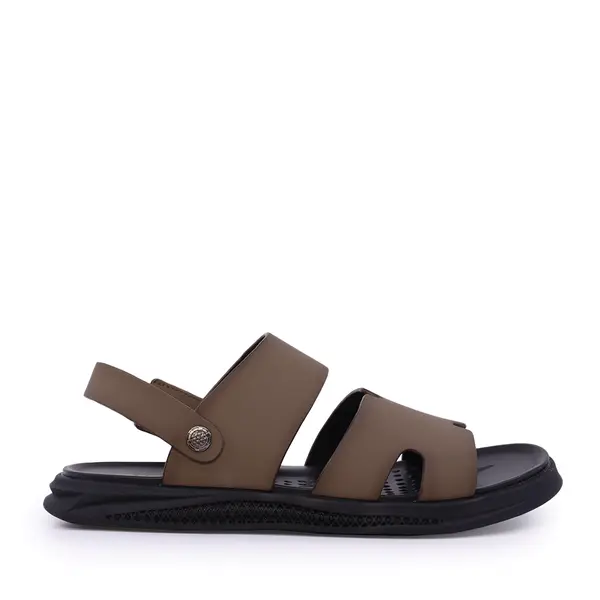 Sandale bărbați Benvenuti taupe din piele 3859BS457TA