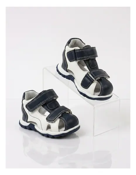 Sandale copii fashion Apawwa cu arici model bleumarin