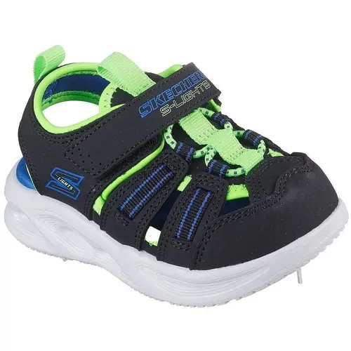 Sandale copii Skechers Sola Glow Sandal-hyp 407033N-BKLM