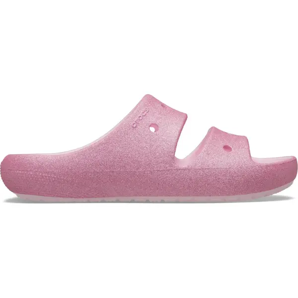 Sandale Crocs Classic Glitter Sandal v2 Kids Roz - Pink Milk