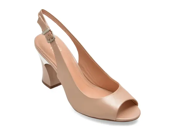 Sandale elegante FLAVIA PASSINI nude, 6446869, din piele naturala