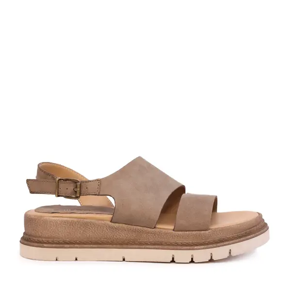 Sandale femei Benvenuti kaki din piele 809ds1564ka