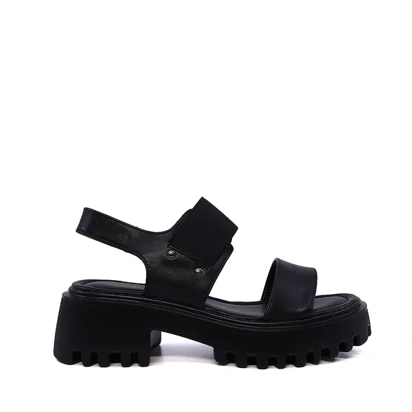 Sandale femei Enzo Bertini negre din piele 1397DS1511N