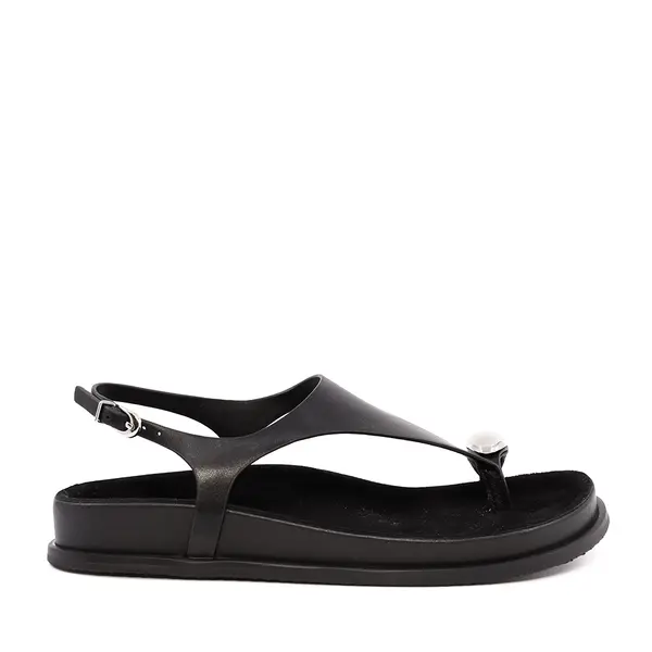 Sandale femei Enzo Bertini negre din piele 2279DS820911N