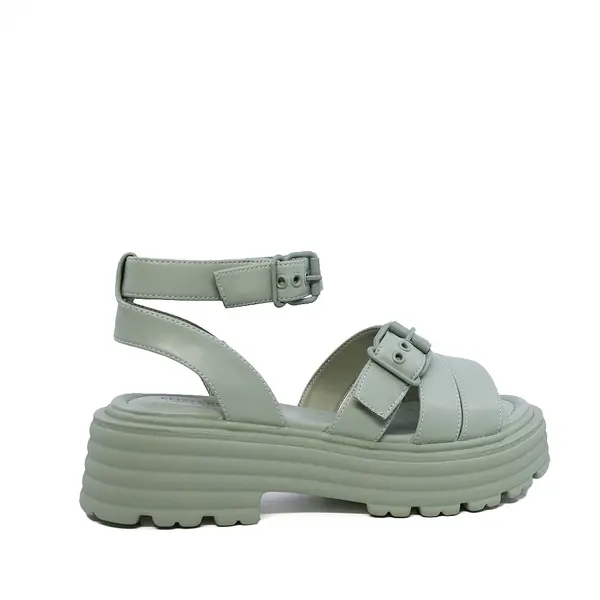 Sandale femei Enzo Bertini verzi din piele 1397DS1292V
