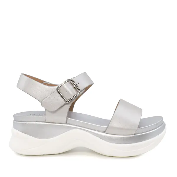 Sandale femei Solo Donna argintii 2549ds7117ag