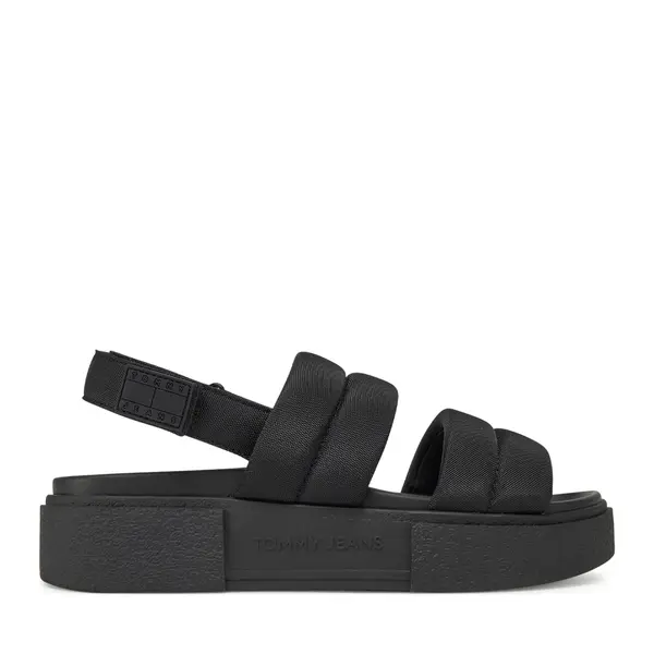 Sandale femei Tommy Jeans negre 3419DS2802N