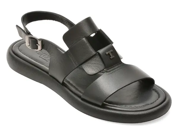 Sandale GRYXX negre, 1766259, din piele naturala