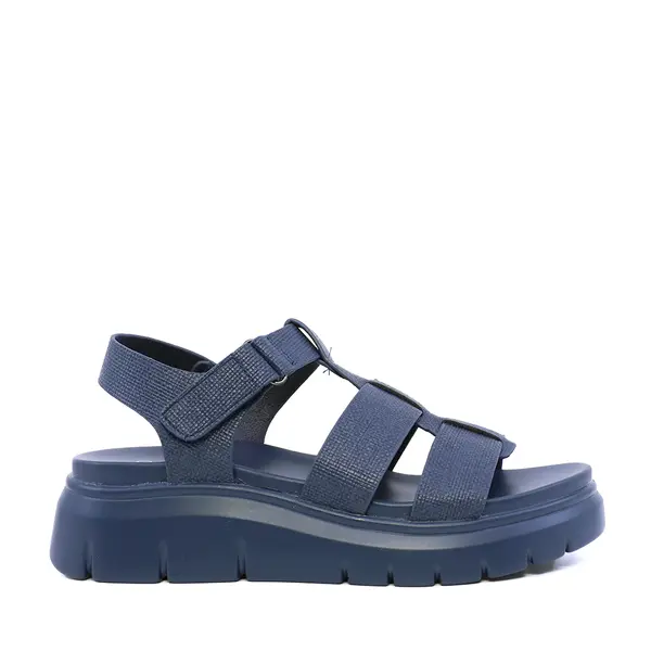 Sandale mini platformă femei Solo Donna bleumarin 2741ds8549bl