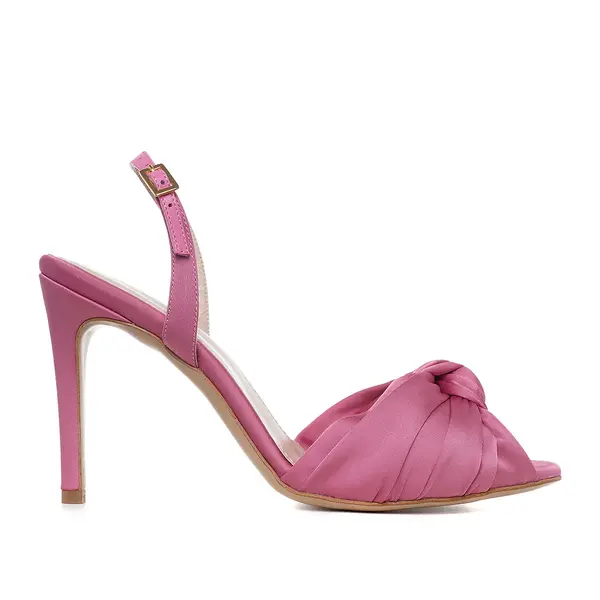 Sandale Sofia Satin, Rose - 39 / 8 cm