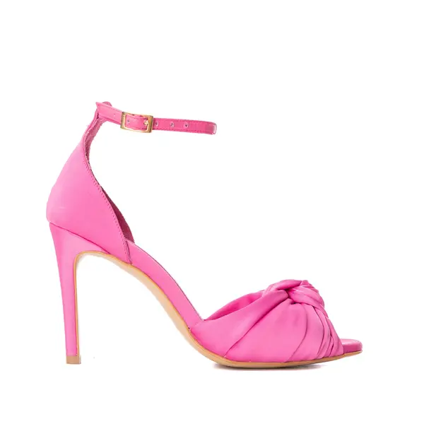 Sandale Sofia Satin, Roz - 39 / 8 cm