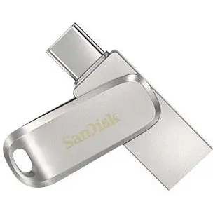 Sandisk Stick memorie SanDisk Ultra Dual Drive Luxe 64 GB, USB-C, Silver