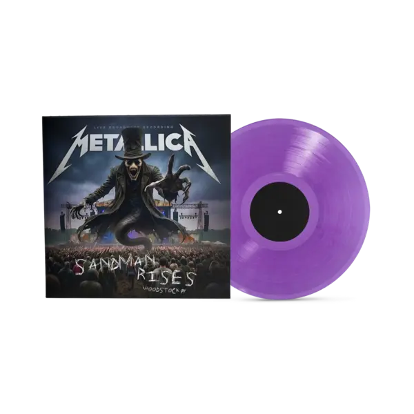 Sandman Rises Woodstock 94 (Transparent Purple Vinyl, Unofficial Release) | Metallica