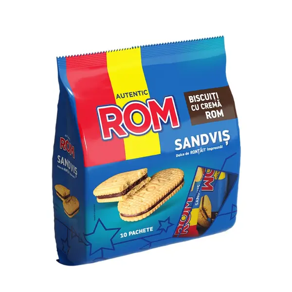Sandvis cu crema de rom 360 gr