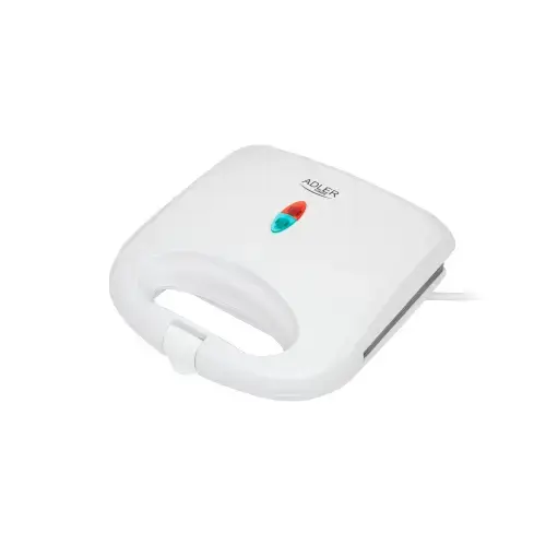 Sandwich-maker Adler AD301, 750W, 4 sandwich-uri triunghiulare, placi antiadezive