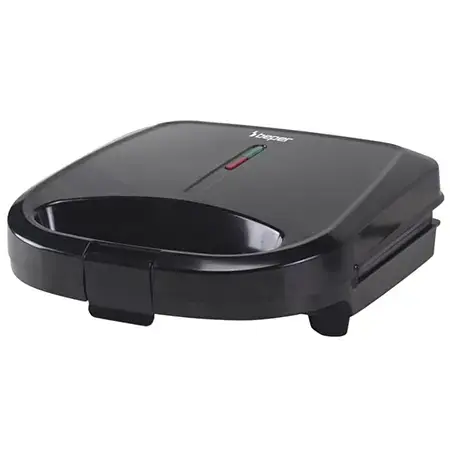 Sandwich Maker Beper BP101010, 750 W, Lumini de functionare (Negru)