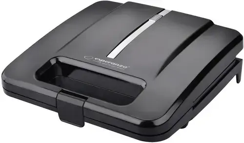 Sandwich maker Esperanza Parmigiano EKT010, 1000W (Negru)