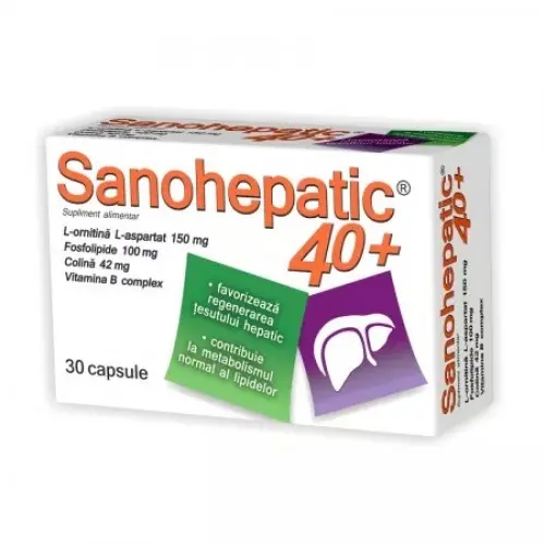 Sanohepatic 40+, 30 capsule Zephyr Labs
