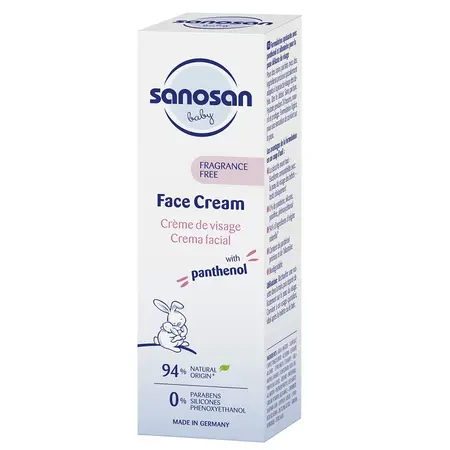 Sanosan Baby crema nutritiva fata piele uscata 0+ luni 50ml Mann&Schroder