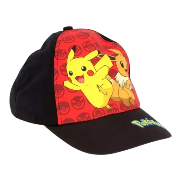 Sapca baieti, negru, marimea 56 cm, So fun, Pokemon Engros