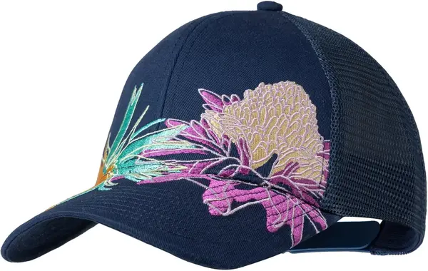 Șapcă cu cozoroc BUFF - Explorer Trucker Cap, mărimea L/XL, albastru închis