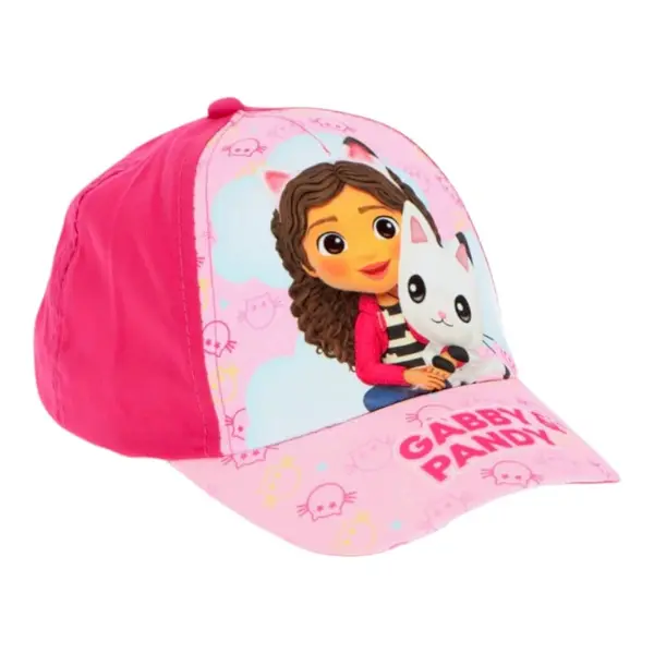 Sapca fete, multicolor, marimea 54 cm, So Fun, Gabby s Dollhouse Engros