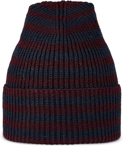 Șapcă pentru copii BUFF - Knitted Beanie Zimic Stripes, albastră