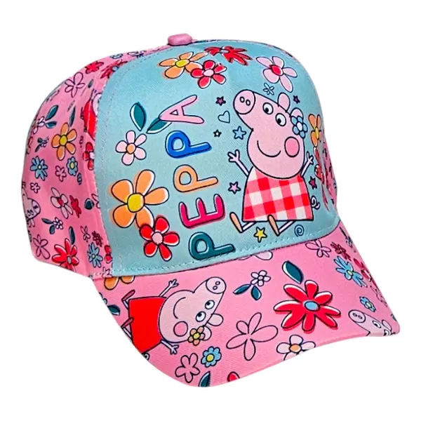 Sapca pentru fetite, multicolor, marimea 51 cm, Peppa Pig Engros