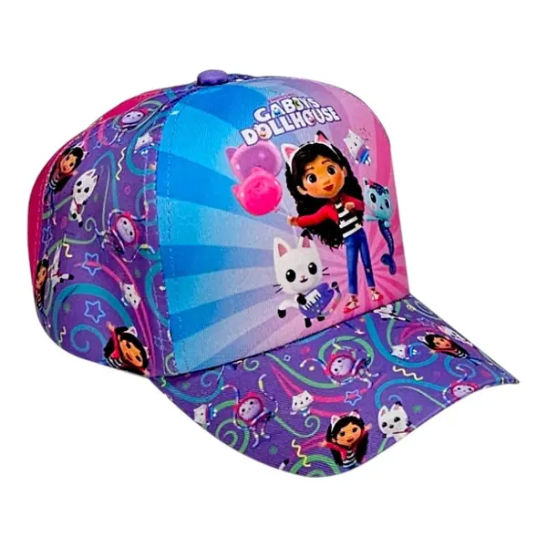 Sapca pentru fetite, multicolor, marimea 52 cm, Team, Gabby s Dollhouse Engros