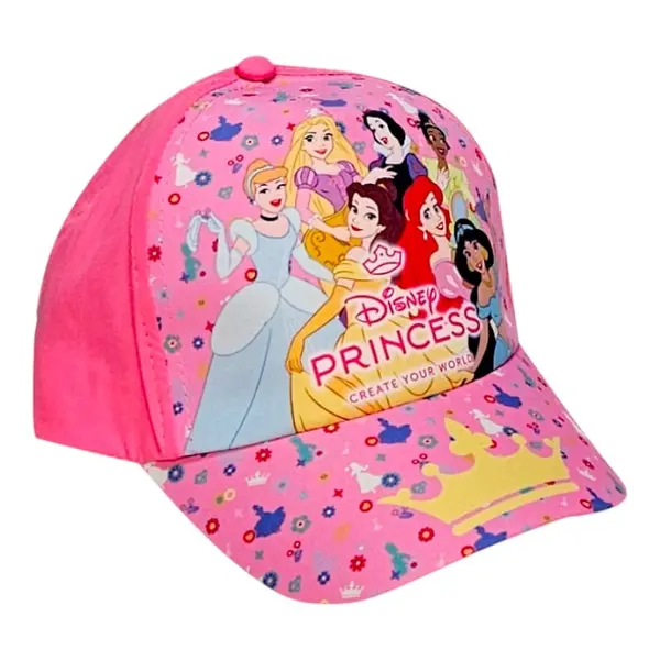 Sapca pentru fetite, multicolor, marimea 52 cm, The Princess Engros