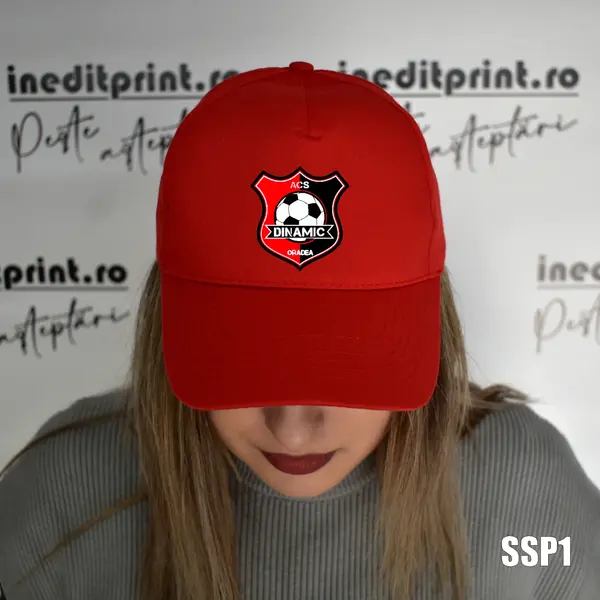 Sapca personalizabila pentru adulti cu SIGLA SSP1 MALFINI, NISIP