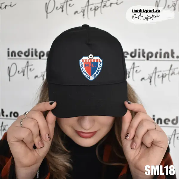 Sapca personalizata Asociatia Sportiva Viitorul M.L. SML18 MALFINI, ALBASTRU
