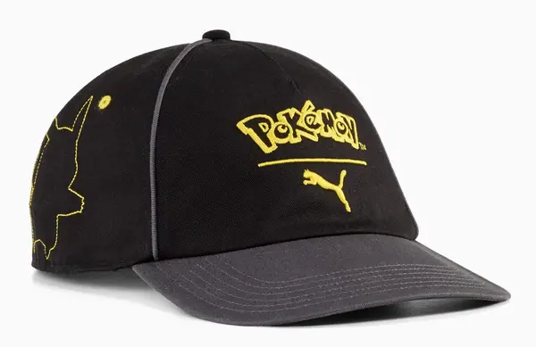 Șapcă Puma - Pokemon, neagră
