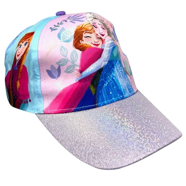 Sapca tip baseball, pentru fete, multicolor, marimea 54 cm, So Fun, Frozen Engros