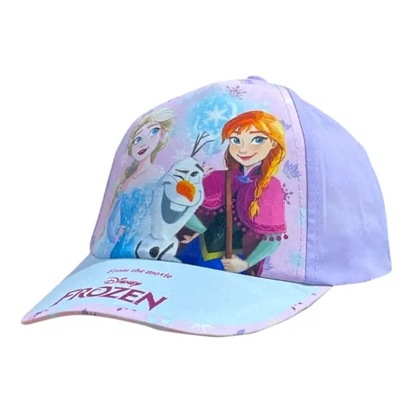 Sapca tip baseball, pentru fete, multicolor, marimea 54, So Fun, Frozen, Disney Engros