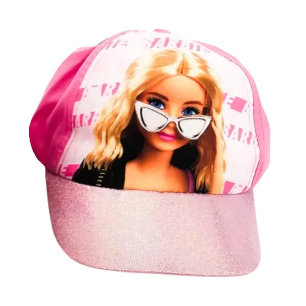 Sapca tip baseball, pentru fete, roz, marimea 54, Fun, Barbie Engros