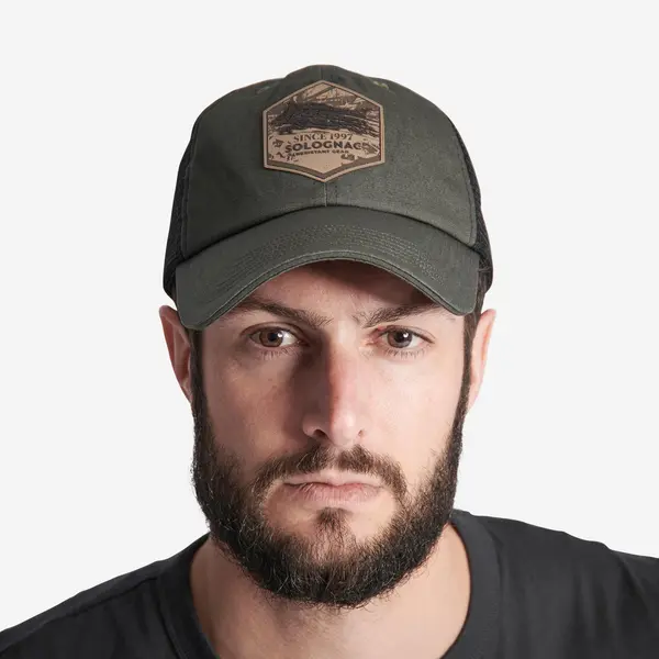 ȘAPCĂ TRUCKER VERDE PATCH MISTREȚ