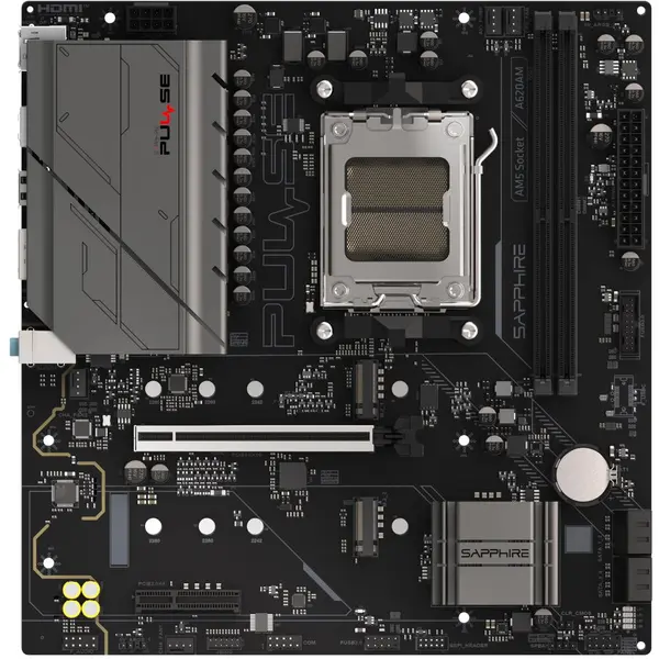 SAPPHIRE Placa de baza Sapphire A620AM, AMD A620A, Socket AM5, mATX