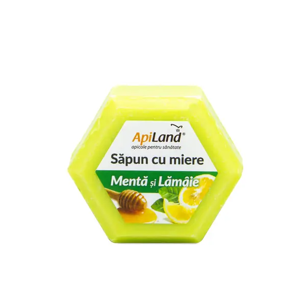 Săpun cu miere, mentă și lămâie - 100g - Default Title