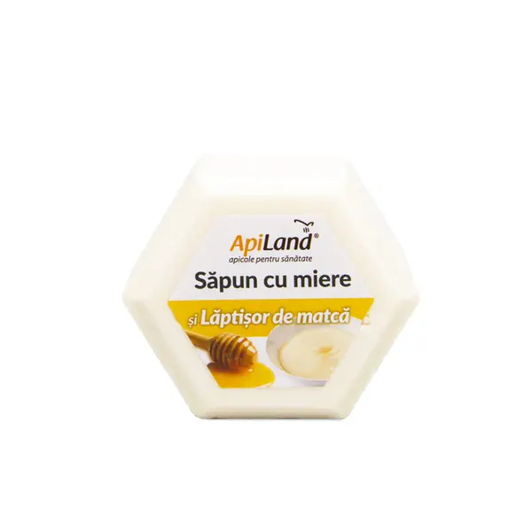 Săpun cu miere și lăptișor de matcă - 100g - Default Title
