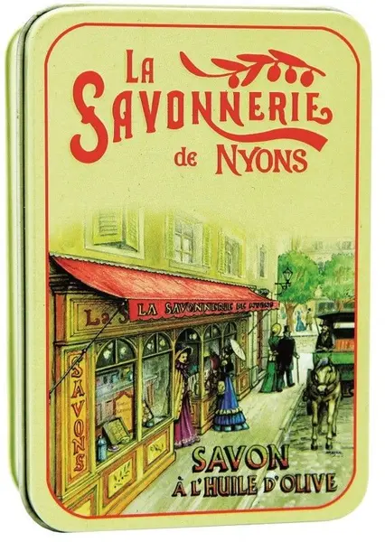 Sapun in cutie metalica, 200 g - La Boutique | La Savonnerie de Nyons