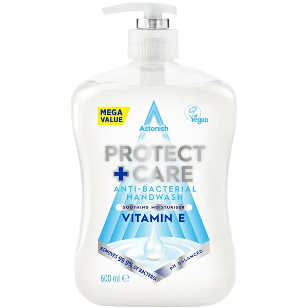 Sapun Lichid Antibacterian cu Vitamina E Protect & Care 600ml