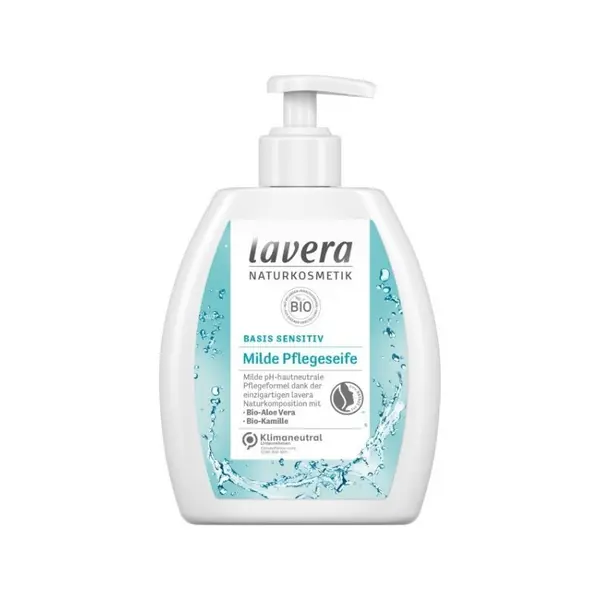Sapun Lichid BIO, Basis Sensitiv, Lavera, 250 ml
